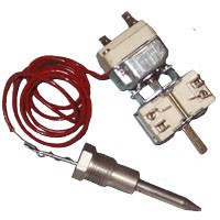 THERMOSTAT 105-185° A.PO SINGLE PHASE - SENSOR Ø 19X90 mm CAPILLARY 850mm