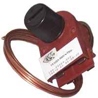 TERMOSTATO 108° MONOFASE SICUREZZA  2 POLI CB - CAPILLARE 1000mm