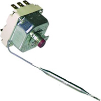 THERMOSTAT 320° 380V THREEPHASE SAFETY - SENSOR Ø 6X176 mm CAPILLARY 1450mm