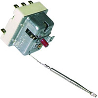 THERMOSTAT 360° 380V THREEPHASE SAFETY - SENSOR Ø 4X120mm CAPILLARY 1500mm