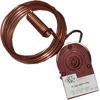 THERMOSTAT 80° SINGLE PHASE MAX RANCO LM7 P5098 - SENSOR Ø 9,35X53mm CAPILLARY 800mm