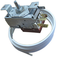 EVAPORATOR THERMOSTAT -18°C/-8°C CAPILLARY 1800mm - 4 CONNECTORS (K61 L1508)
