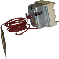 TERMOSTATO 118°C BOIL. 20A TRIFASE SICUREZZA - SENSORE Ø 6x78mm CAPILLARE 1000mm