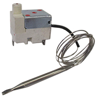 TERMOSTATO 70° MONOFASE SICUREZZA LM7 P8527 - SENSORE Ø 7X60mm CAPILLARE 870mm