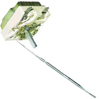 THERMOSTAT 55-265°C 230V SINGLE PHASE - SENSOR Ø 3X219 mm CAPILLARY 2000mm
