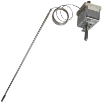 THERMOSTAT 50-250°C SINGLE PHASE - SENSOR Ø 3X180 mm CAPILLARY 800mm