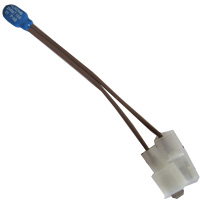 THERMOSTAT 100?C 2MM 2 CABLES 100MM
