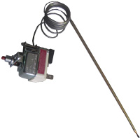 THERMOSTAT 500° ONE-PHASE SENSOR Ø 3.9X230mm CAPILLARY 900mm