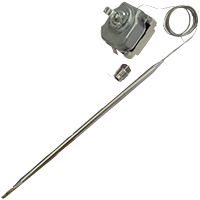 THREE PHASE THERMOSTAT 90° - SENSOR Ø 6x215mm CAPILLARY 850mm
