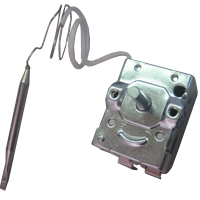 TERMOSTATO 50-170°C MONOFASE - SENSORE Ø 6X75 mm CAPILLARE 400mm