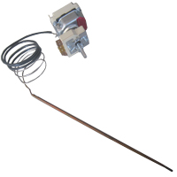 TERMOSTATO 100°-615°C MONOFASE - SENSORE Ø 4X230mm CAPILLARE 1100mm