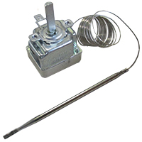 TERMOSTATO 50-204°C MONOFASE SENSORE Ø 4X88mm CAPILLARE 600mm