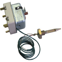 TERMOSTATO 338°C TRIFASE SICUREZZA - SENSORE Ø 10X53 mm CAPILLARE 900mm