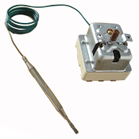 TERMOSTATO 240°C TRIFASE SICUREZZA - SENSORE Ø 6X82mm CAPILLARE 880mm