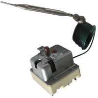 THERMOSTAT 135°C 20A THREEPHASE SAFETY -  SENSOR Ø6X76mm CAPILLARY 1490mm