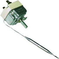 TERMOSTATO UNIPOLARE 100-350° CAPILLARE 2 MT