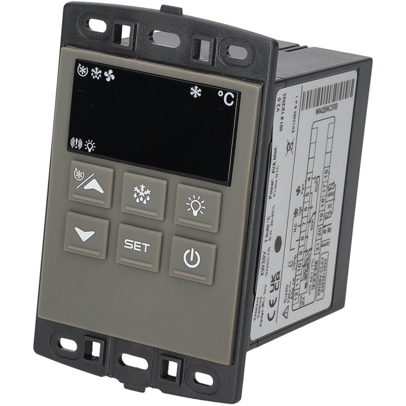 DIXELL XW30VR-CL DIGITAL THERMOSTAT FOR VERTICAL REAR PANEL