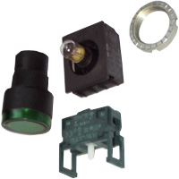 GREEN PUSH-BUTTON 32W1730