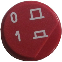 BUTTON ROUND RED" "0-1" "" "T8" "12.0