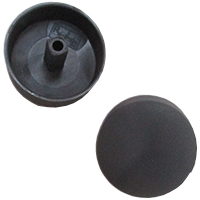 EMBOSSED BUTTON D.25 GREY