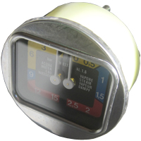 Double Scale Pressure Gauge 0-15 Bar 0-2.5 ¯ 63 Scale