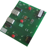 KEYPAD PCB WITH DISPLAY