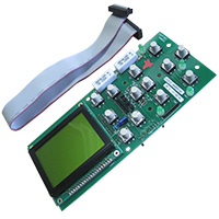 CARD DISPLAY LCD + CABLE ZEND.