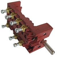 COMMUTATOR 4 POSITIONS 5NO 0-1-2-3 16A