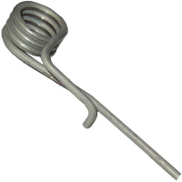 MOLLA INOX SX PORTA 1A-2 FILO DM. 2,3 MM