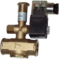 "GAS SOLENOID VALVE NC D. 1/2"""