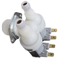 Elettrovalvola ingresso acqua a 2 vie 1,2/1,2 lt 110V 60Hz