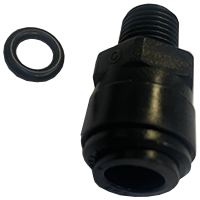 THREADED STRAIGHT TERMINAL CONNECTION 10x1/4"