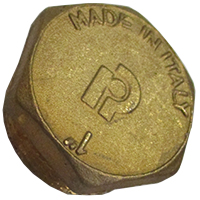 BRASS CAP 1"