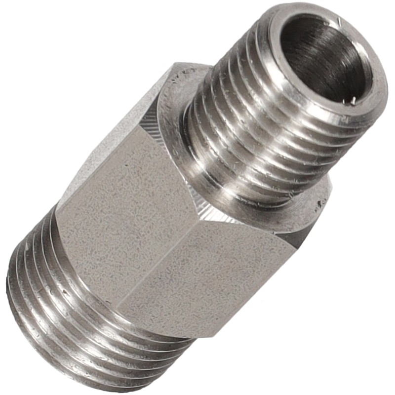 STAINLESS STEEL RINSING NIPPLES