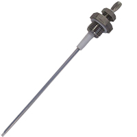 WATER LEVEL PROBE WITH TEFLON GASKET ø 1/4M-150 mm