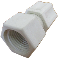 STRAIGHT FITTING FEMALE 1/2 NPT TUBE 12