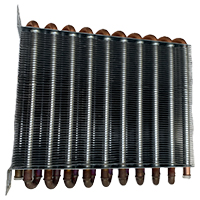 CONDENSATORE PER MT 3 VASCHE - 2R - 10T - P25x21.6