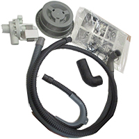 KIT POMPA DI SCARICO PER LAV. CAPOTTINA