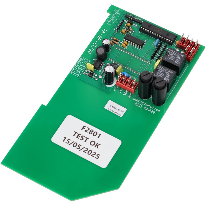 ELECTRONIC CONTROL BOARD FOR POTATO PEELER - MUSSEL CLEANER