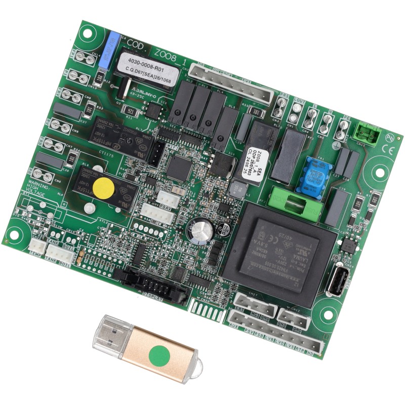 ELECTRONIC BOARD 8 RELE' - MCRN