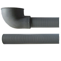 DRAIN PIPE WITH CURVE D. 47mm L1500MM