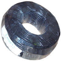TUBO 6X9  mm PVC NERO