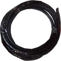 TUBO IN GOMMA TELATA 5X12 NERO