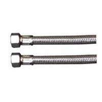 TUBO INOX cm. 50 F ¾” x F ½”
