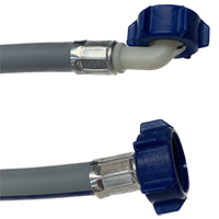 TUBO CARICO BREMA 10X16 1500 MM 3/4 FF/C ALIMENTARE DADO BLU