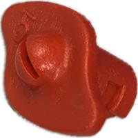 RED NOZZLE 120° WRIS2+