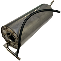 BOILER COMPLETO Ø120 L=320 SENZA RESIST.
