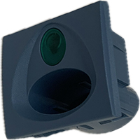 RECTANGULAR BUTTON SUPPORT DIHR