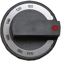 MANOPOLA 100-180°C D.76MM