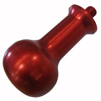 POMELLO ALLUMINIO ANODIZZATO ROSSO 45X87 M10